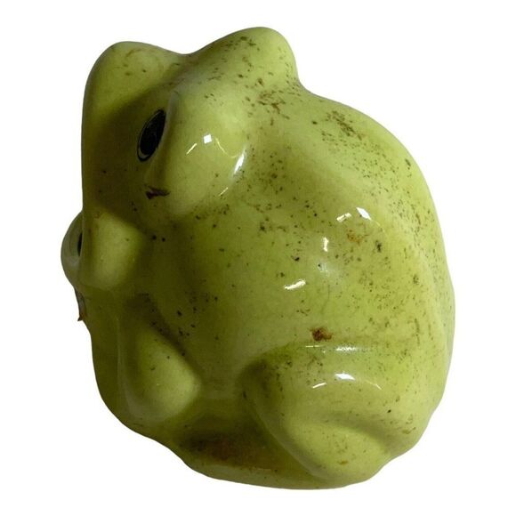 Vintage Froggy Pad Holder Sponge Brush Dish big mouth frog scouring pad holder - Picture 2 of 5